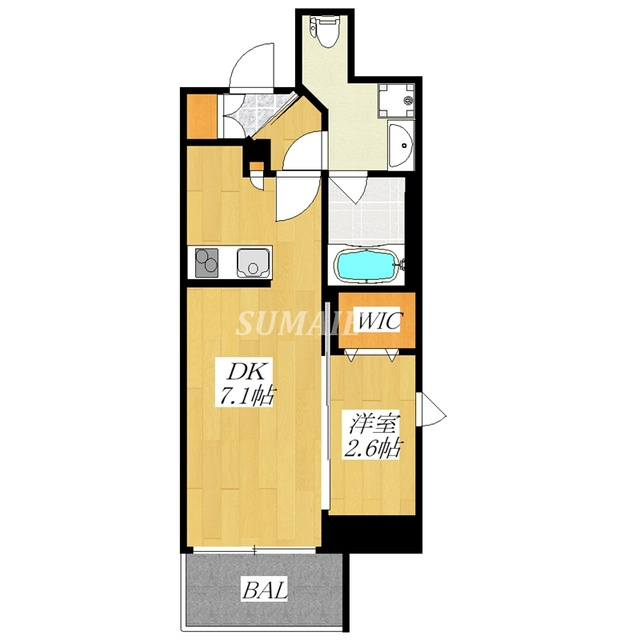 シーズンフラッツ東十条の間取り|カウンターキッチンのお部屋です☆