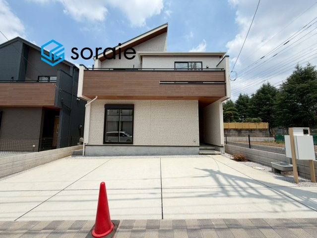 狭山市水野　全3棟　新築戸建の外観|7/16　撮影