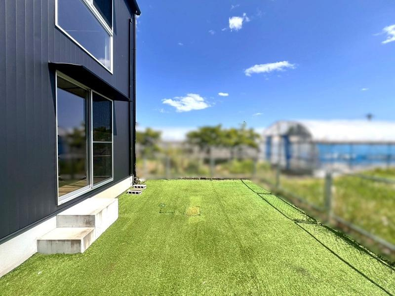 高知市大津乙　中古戸建ての庭