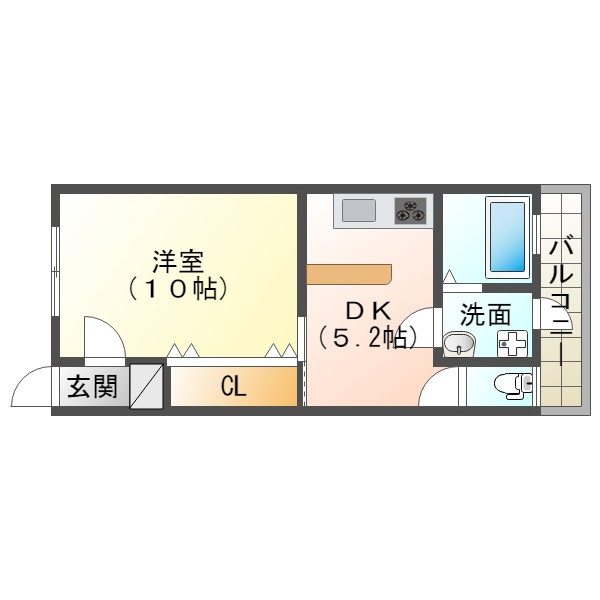 ドリカム塩屋の間取り