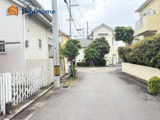 神戸市西区竹の台５丁目　土地の前面道路含む現地写真|●年中無休：当日予約可●車通りも少なく、お子様とのお散歩も安心してできる閑静な住宅地