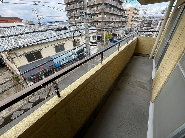 旭グリーンハイツのバルコニー