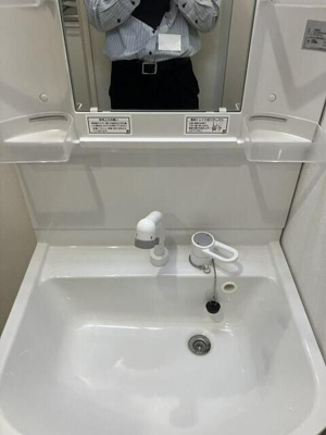 【洗面所】 | ＭＥＬＤＩＡ新座 | コンパクトで使いやすい洗面所です