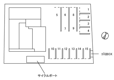 【区画図】 | べレオ黄金町