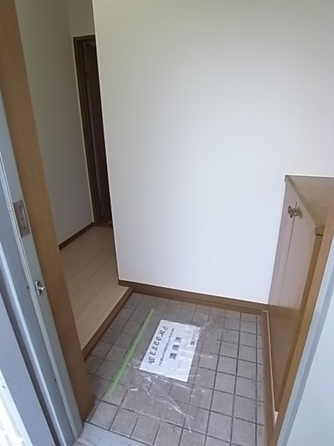 六甲ハイツの玄関