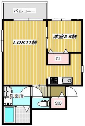 NET-K大倉山の間取り