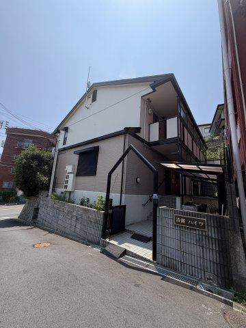 清露ハイツの外観