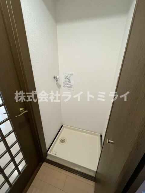 ライオンズマンション駒込第七の設備|室内洗濯機置場 