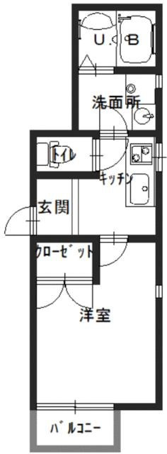 クレセント西代の間取り