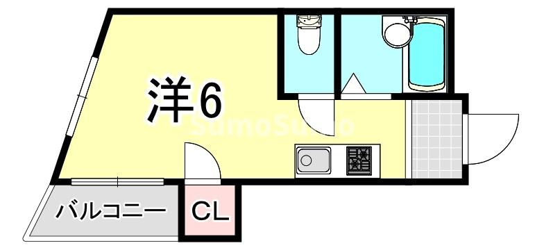 綱崎マンションの間取り