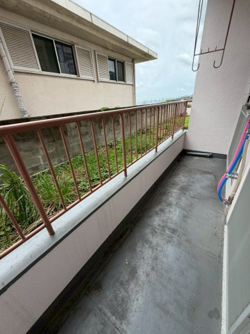 スリール住吉山手のバルコニー