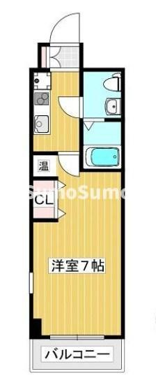 マロワール神戸の間取り