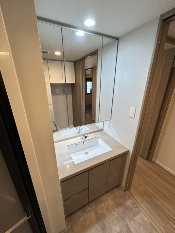 S-RESIDENCE谷町六丁目aloの洗面所