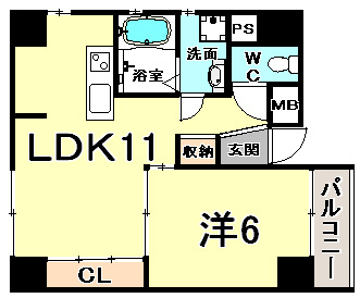 AOI FLATSの間取り