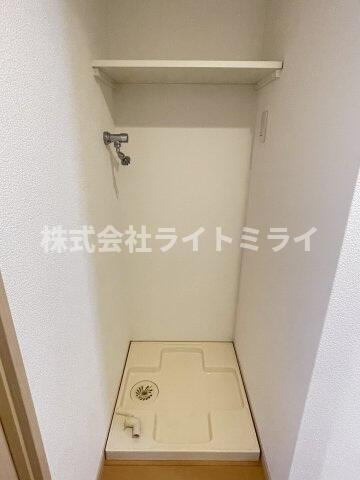 スカイコート亀戸中央公園の設備|洗濯機置き場 