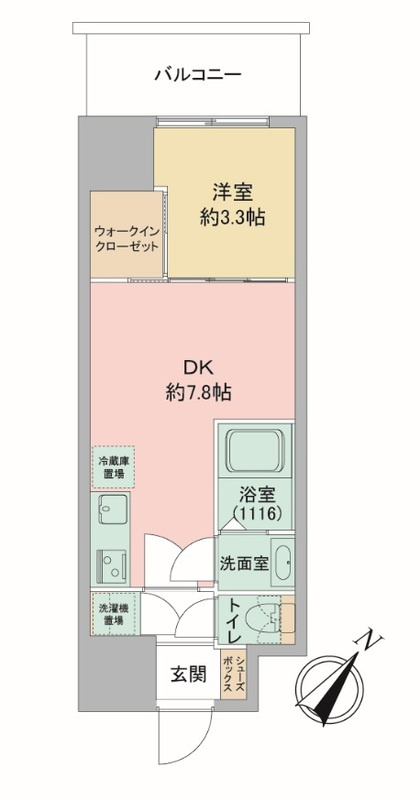 セレニテ神戸駅前アリエの間取り