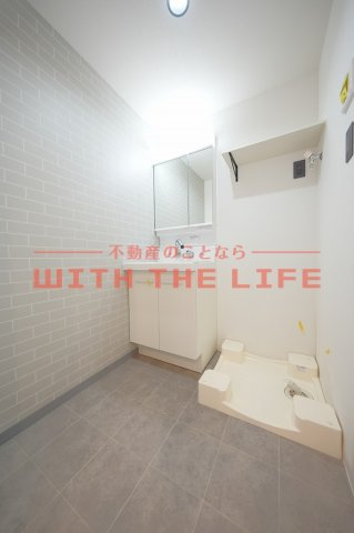 Revive聖マリア病院前【キャッシュバック対象物件】の洗面所|同施工会社の類似物件の写真です。
※同シリーズ別物件の写真　※現状優先
