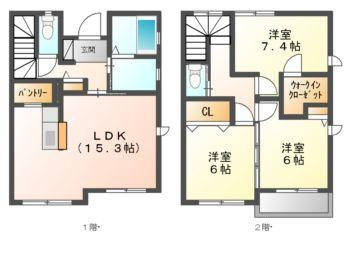 ＫＯＣ津島福居の間取り