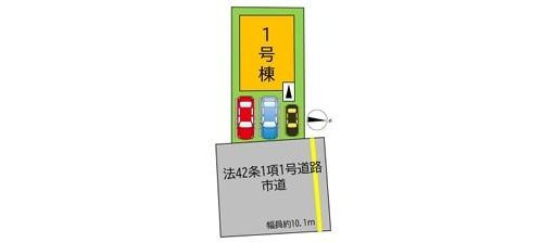 よかタウン　倉敷市福島【2期】【仲介手数料無料】　の区画図