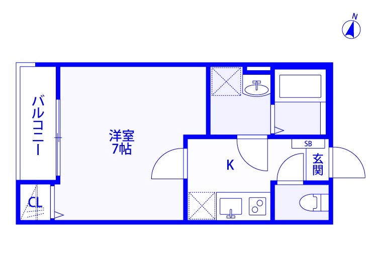 ロイヤルレジデンスの間取り