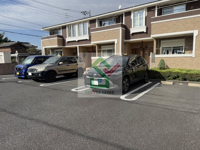 カサミラの駐車場