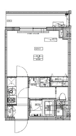 B CITY APARTMENT TOKYO NERIMAの間取り