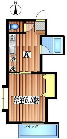 カリーノの間取り