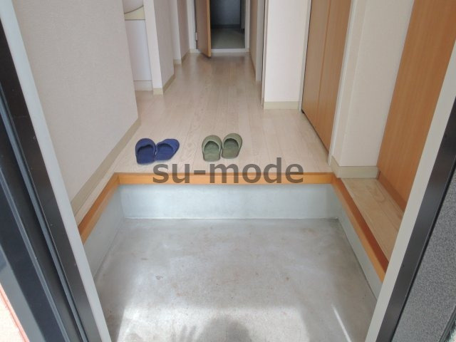 ドミール津之江の玄関
