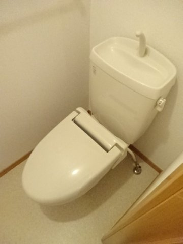 アルドールＡのトイレ|落ち着いた色調のトイレです