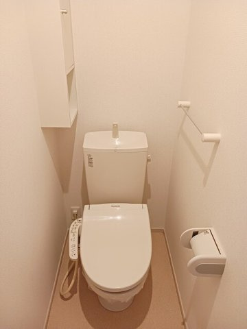 サンリットガーデンＯのトイレ|コンパクトで使いやすいトイレです