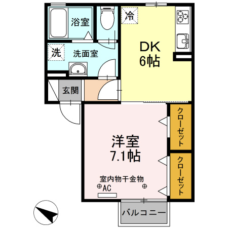 ペニーロイヤルの間取り
