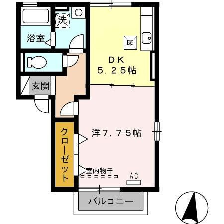 デルニエⅤの間取り