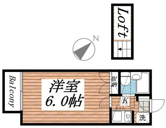 ジュネパレスコアの間取り