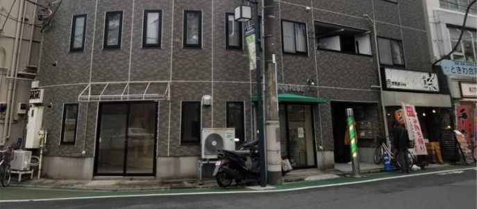 KAZAN常盤台のエントランス