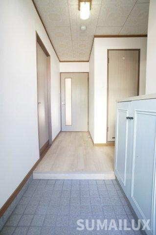 ブルーリボンの玄関