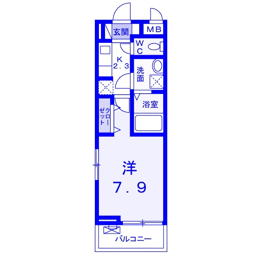ヴァモスの間取り