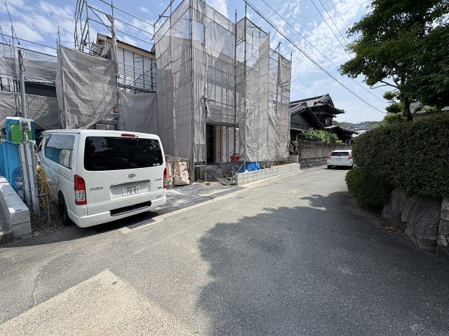 【その他】 | 糟屋郡宇美町井野5期　1号棟（全3棟）【仲介手数料無料・0円】 | 現地写真。前面道路です。
