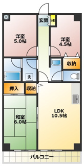【間取り】 | テラス常盤台