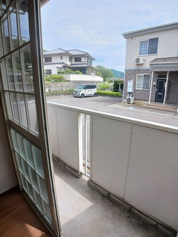 サンブリーゼ東山　Ａのバルコニー