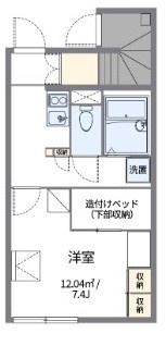 レオパレスCIELの間取り