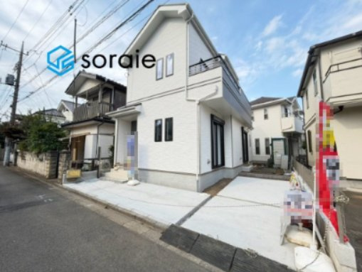 所沢市若狭　全1棟　新築戸建の外観|7/31　撮影