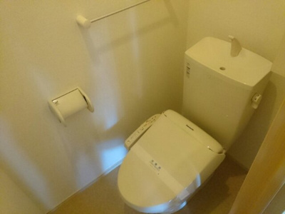 【トイレ】 | プランドールＢ | ゆったりとした空間のトイレです