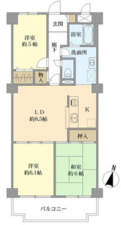 【間取り】 | イトーピア東千里マンション