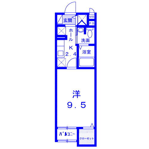 ケントクⅢの間取り