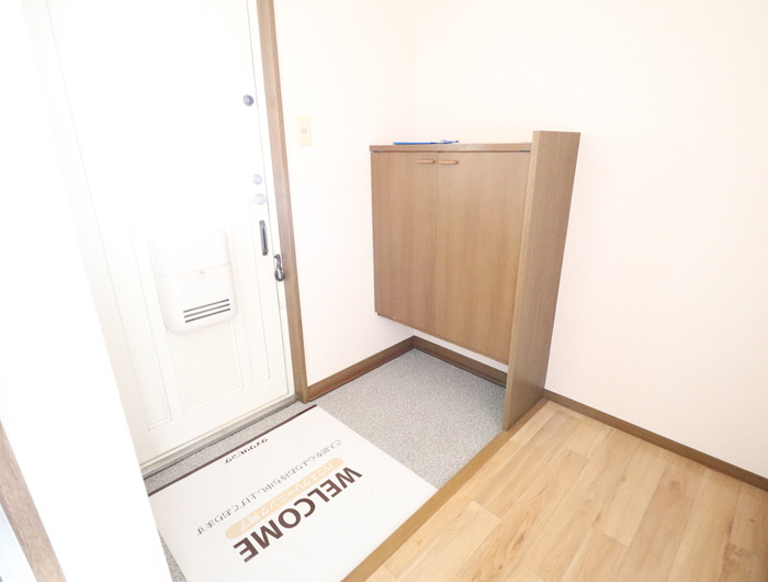 プレミール　D棟の玄関