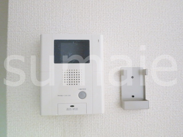 トロワエスポワールのセキュリティ|モニター付インターホン完備！
