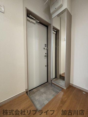 リープラス伊保駅前の玄関