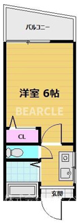 【間取り】 | ペンタグラム壱番館