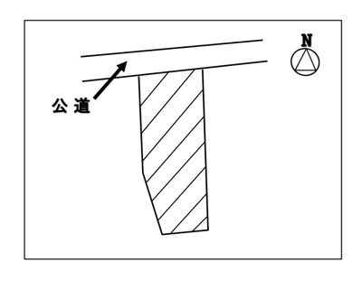 【区画図】 | 岡谷市本町３丁目　売地④ | 区画図