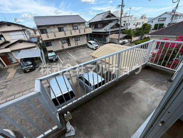 東宝ハイツⅡのバルコニー|バルコニーがあります